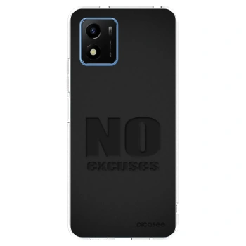 Picasee silikonový průhledný obal pro Vivo Y01 - No Excuses