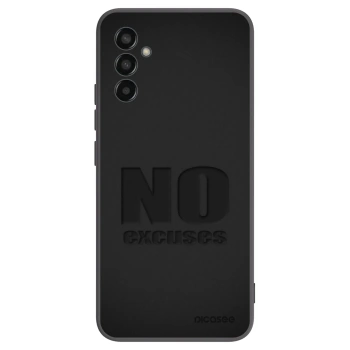 Picasee silikonový černý obal pro Samsung Galaxy M13 M135F - No Excuses