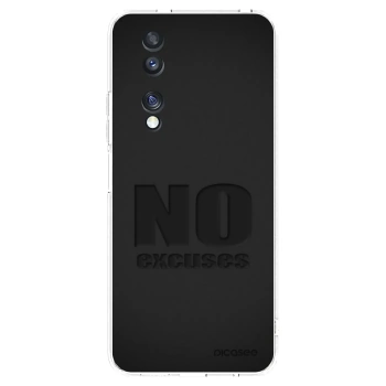 Picasee silikonový průhledný obal pro Honor 70 - No Excuses