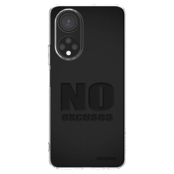 Picasee silikonový průhledný obal pro Honor X7 - No Excuses