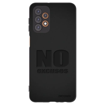 Picasee silikonový černý obal pro Samsung Galaxy A23 A235F 4G - No Excuses