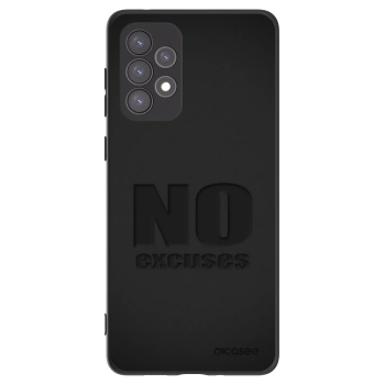 Picasee silikonový černý obal pro Samsung Galaxy A73 5G - No Excuses