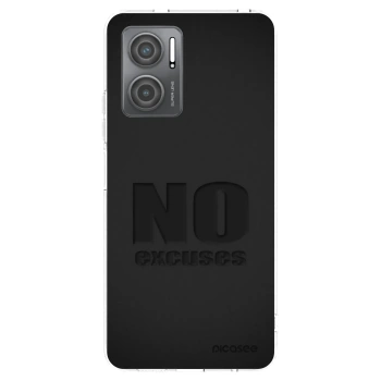 Picasee silikonový průhledný obal pro Xiaomi Redmi 10 5G - No Excuses