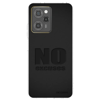 Picasee silikonový černý obal pro Xiaomi Poco X5 Pro - No Excuses