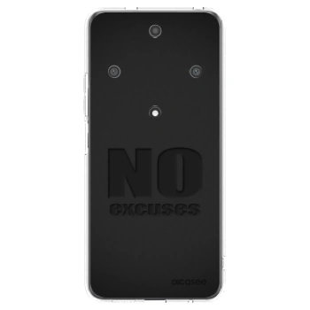 Picasee silikonový průhledný obal pro Honor Magic5 Lite 5G - No Excuses