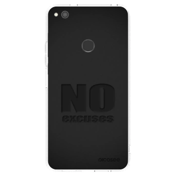 Picasee silikonový průhledný obal pro Huawei Mate 40 Pro - No Excuses