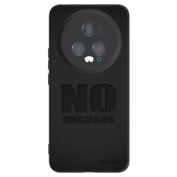 Picasee silikonový černý obal pro Honor Magic5 Pro - No Excuses