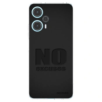 Picasee silikonový průhledný obal pro Xiaomi Poco F5 - No Excuses