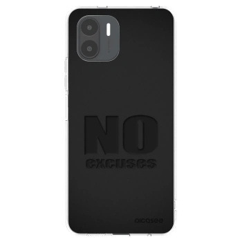 Picasee silikonový průhledný obal pro Xiaomi Redmi A2 - No Excuses