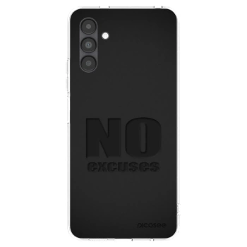 Picasee silikonový průhledný obal pro Samsung Galaxy A04s A047F - No Excuses