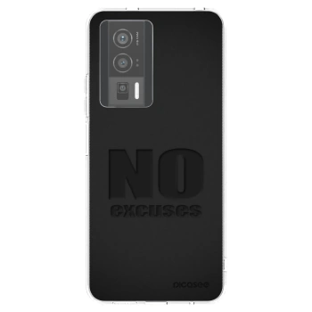 Picasee silikonový průhledný obal pro Xiaomi Poco F5 Pro 5G - No Excuses