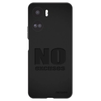 Picasee silikonový černý obal pro Honor 90 Lite 5G - No Excuses