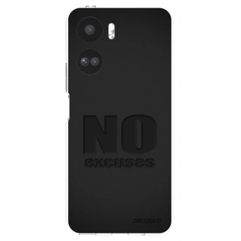 Picasee silikonový průhledný obal pro Honor 90 Lite 5G - No Excuses