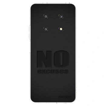 Picasee silikonový průhledný obal pro Honor Magic4 Lite 5G - No Excuses