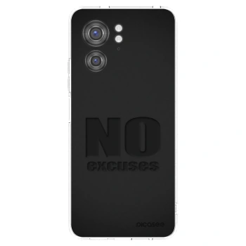 Picasee silikonový průhledný obal pro Motorola Edge 40 - No Excuses