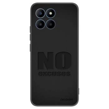 Picasee silikonový černý obal pro Honor 70 Lite - No Excuses