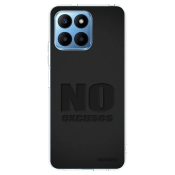 Picasee silikonový průhledný obal pro Honor 70 Lite - No Excuses
