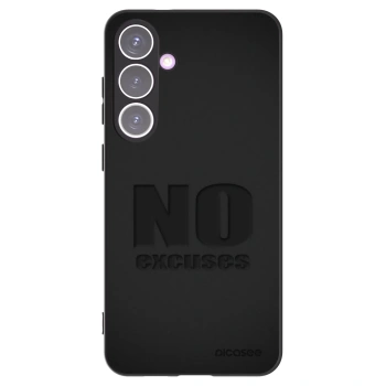 Picasee silikonový černý obal pro Samsung Galaxy S24+ S926B 5G - No Excuses
