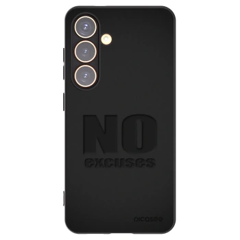Picasee silikonový černý obal pro Samsung Galaxy S24 S921B 5G - No Excuses
