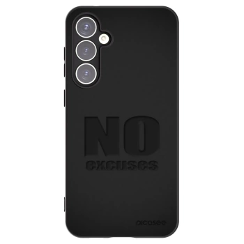 Picasee silikonový černý obal pro Samsung Galaxy S23 FE S711B - No Excuses