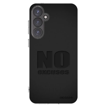 Picasee silikonový průhledný obal pro Samsung Galaxy S23 FE S711B - No Excuses