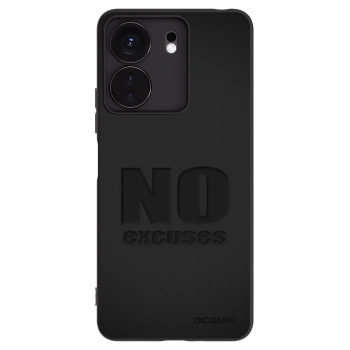 Picasee silikonový černý obal pro Xiaomi Redmi 13C 4G - No Excuses