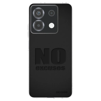 Picasee silikonový průhledný obal pro Xiaomi Poco X6 - No Excuses