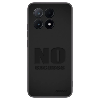 Picasee silikonový černý obal pro Xiaomi Poco X6 Pro - No Excuses