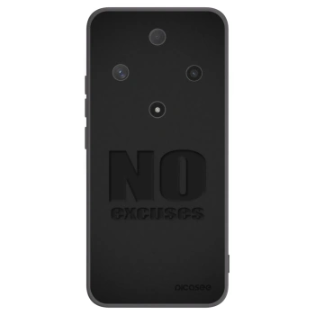 Picasee silikonový černý obal pro Honor Magic6 Lite 5G - No Excuses