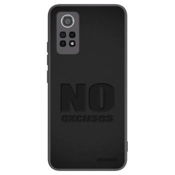 Picasee silikonový černý obal pro Xiaomi Redmi Note 12 Pro 4G - No Excuses