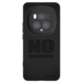Picasee silikonový černý obal pro Honor Magic6 Pro - No Excuses