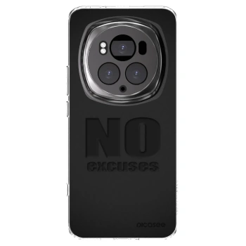 Picasee silikonový průhledný obal pro Honor Magic6 Pro - No Excuses