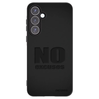 Picasee silikonový černý obal pro Samsung Galaxy A55 5G A556B - No Excuses