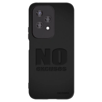 Picasee silikonový černý obal pro Honor 200 Lite - No Excuses
