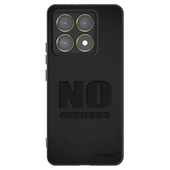 Picasee silikonový černý obal pro Xiaomi 14T - No Excuses
