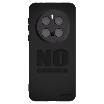 Picasee silikonový černý obal pro Honor Magic7 Pro 5G - No Excuses