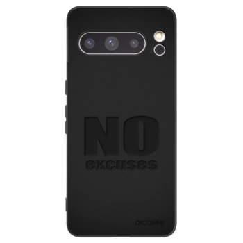 Picasee silikonový černý obal pro Google Pixel 8 Pro - No Excuses
