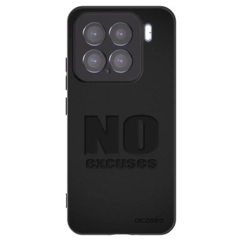 Picasee silikonový černý obal pro Xiaomi 15 - No Excuses