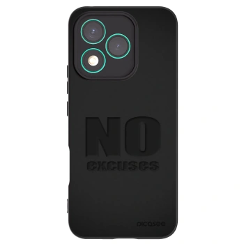Picasee silikonový černý obal pro Honor 400 Lite 5G - No Excuses