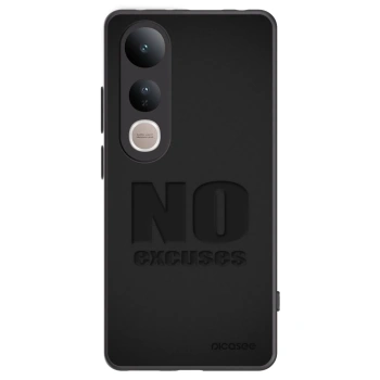 Picasee silikonový černý obal pro Vivo V50 Lite 5G - No Excuses