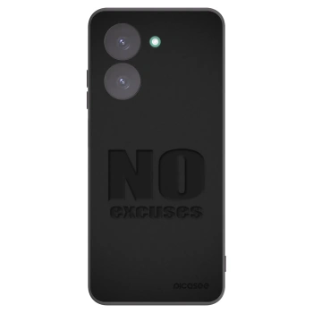 Picasee silikonový černý obal pro Xiaomi Redmi A5 - No Excuses