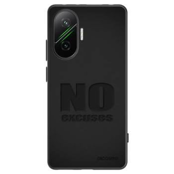 Picasee silikonový černý obal pro Xiaomi Poco F7 Pro 5G - No Excuses