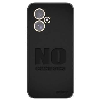 Picasee silikonový černý obal pro Honor 400 5G - No Excuses