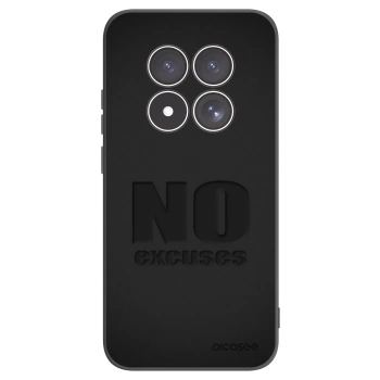 Picasee silikonový černý obal pro Xiaomi Redmi Note 15 Pro 4G - No Excuses