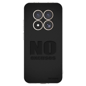 Picasee silikonový průhledný obal pro Xiaomi Redmi Note 15 Pro 4G - No Excuses