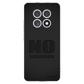 Picasee silikonový průhledný obal pro Xiaomi Redmi Note 15 - No Excuses