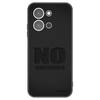 Picasee silikonový černý obal pro Xiaomi Redmi 15C 5G - No Excuses