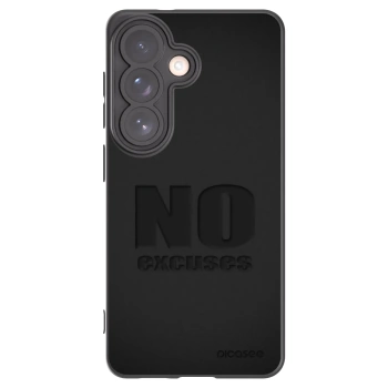 Picasee silikonový černý obal pro Samsung Galaxy S26 - No Excuses