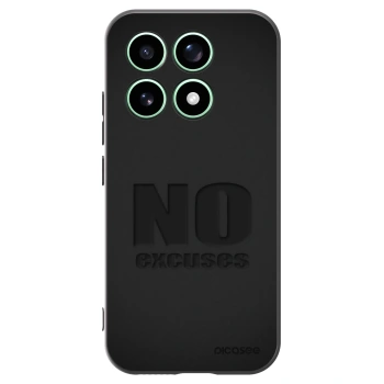 Picasee silikonový černý obal pro Xiaomi 17 - No Excuses