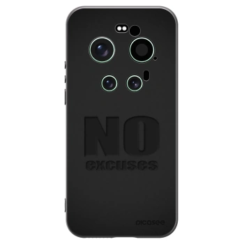 Picasee silikonový černý obal pro Xiaomi 17 Ultra - No Excuses